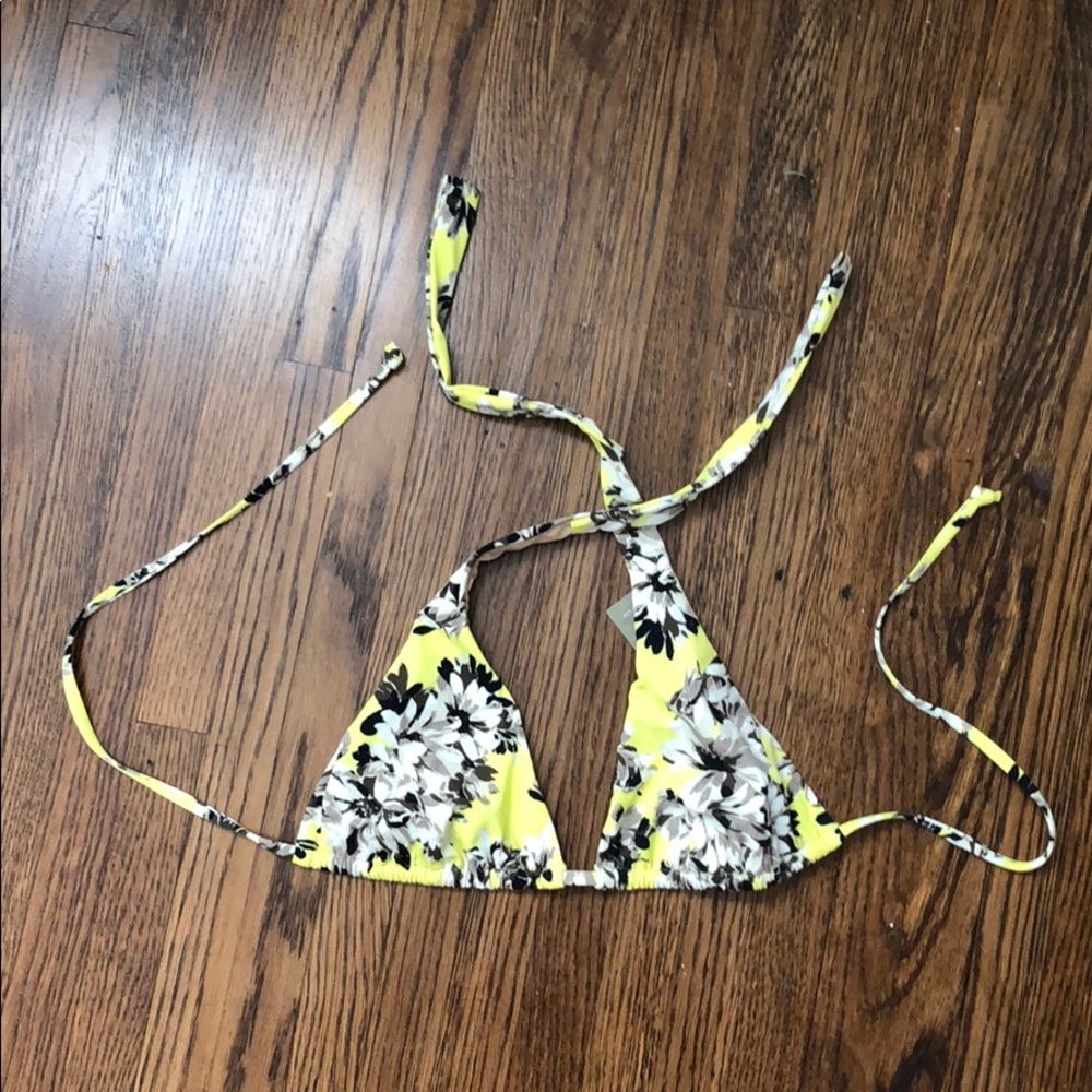 Jcrew Floral Swimsuit Top